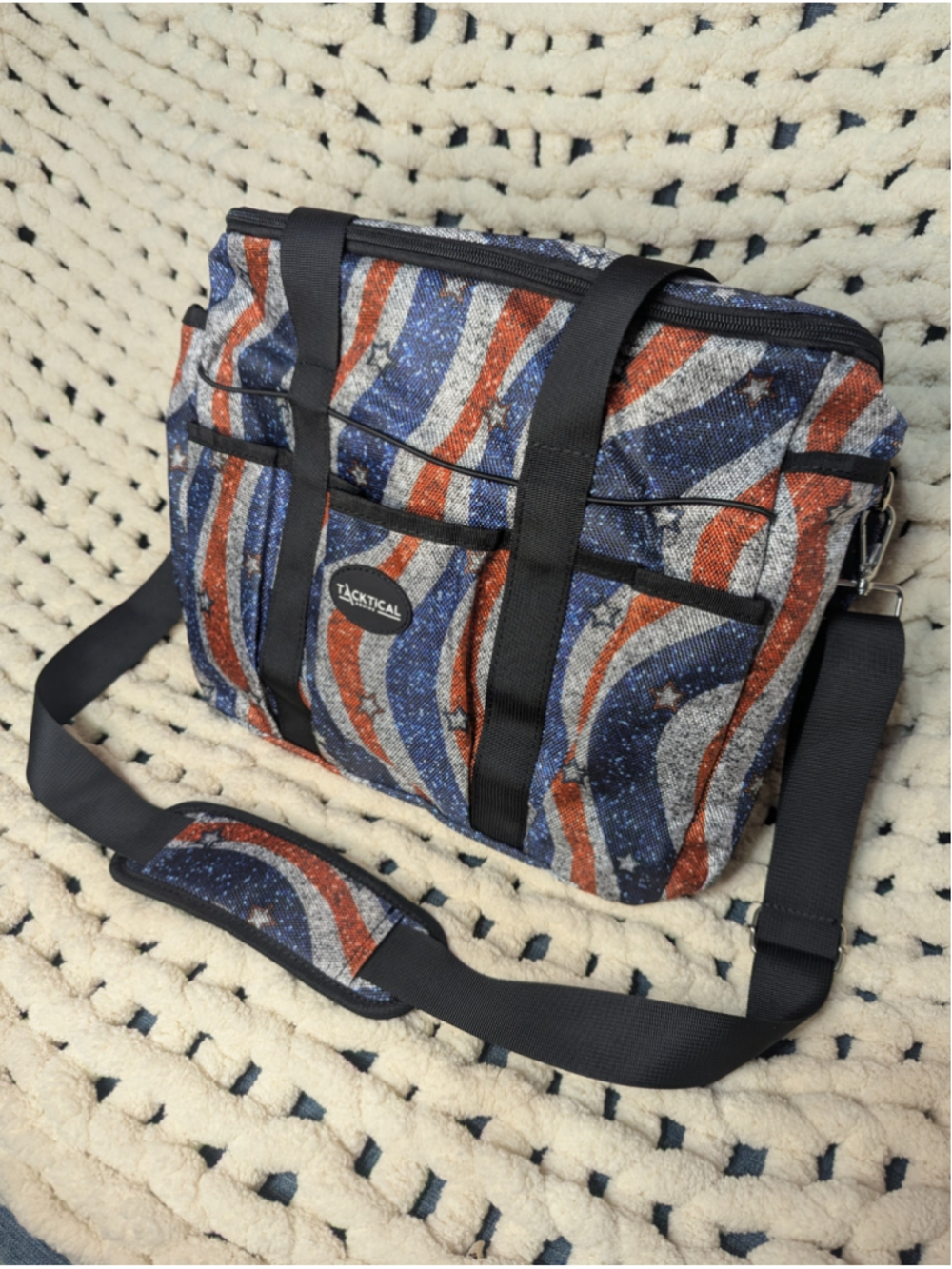 NEW Tacktical Equine Grooming Tote American Blaze Groom Bag Shoulder Tote